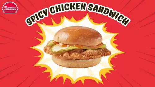 freddy spicy chicken sandwich 500w