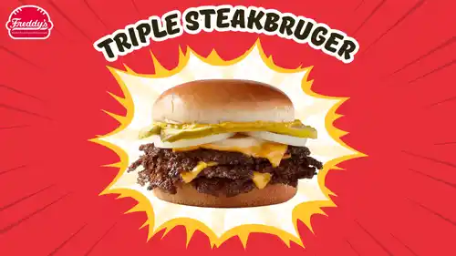 freddy triple steakBruger 500w
