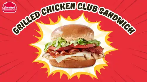 freddys grilled chicken club sandwich 500w