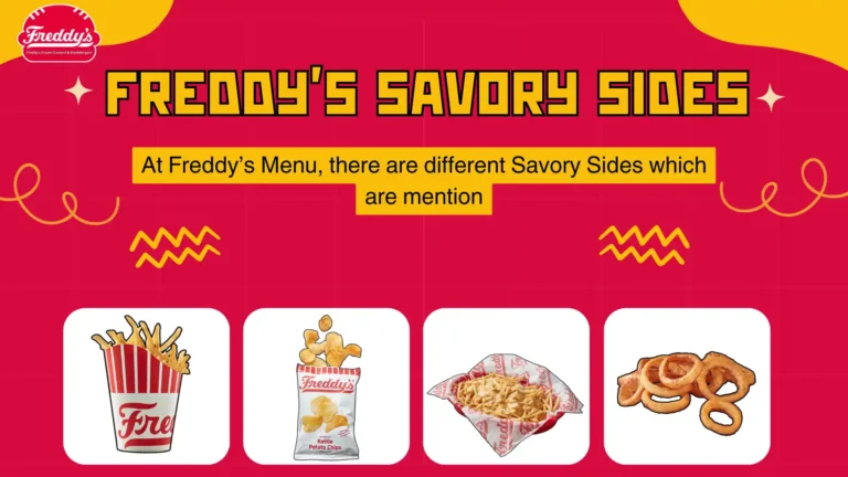 Freddy's Sides Menu