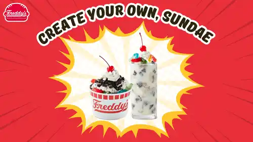 Freddy's Create Your Own Sundae
