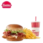 crispy chicken club sandwich combo