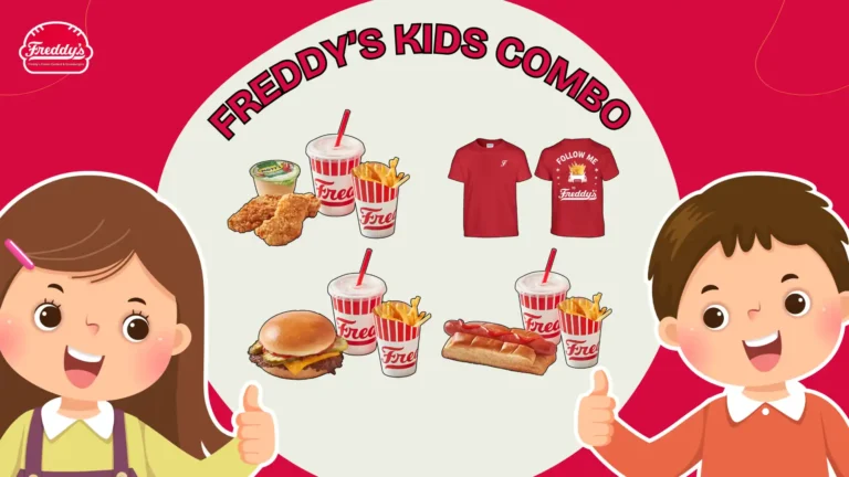Freddy's Kids Menu Combo