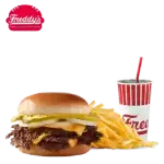 triple steakburger combo