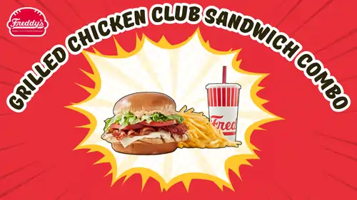 Grilled Chicken Club Sandwich Combo