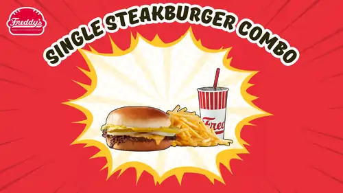 Single SteakBurger Combo