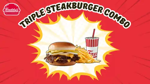 Triple Steakburger Combo